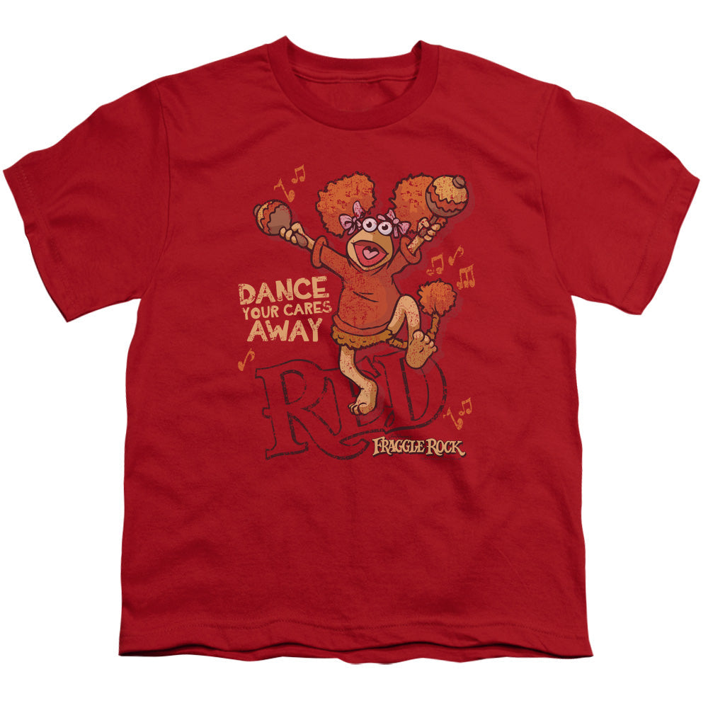Fraggle Rock Dance Kids Youth T Shirt Red