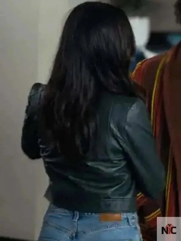 FUBAR S02 Emma Brunner Black Leather Jacket