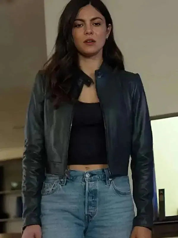 FUBAR S02 Emma Brunner Black Leather Jacket