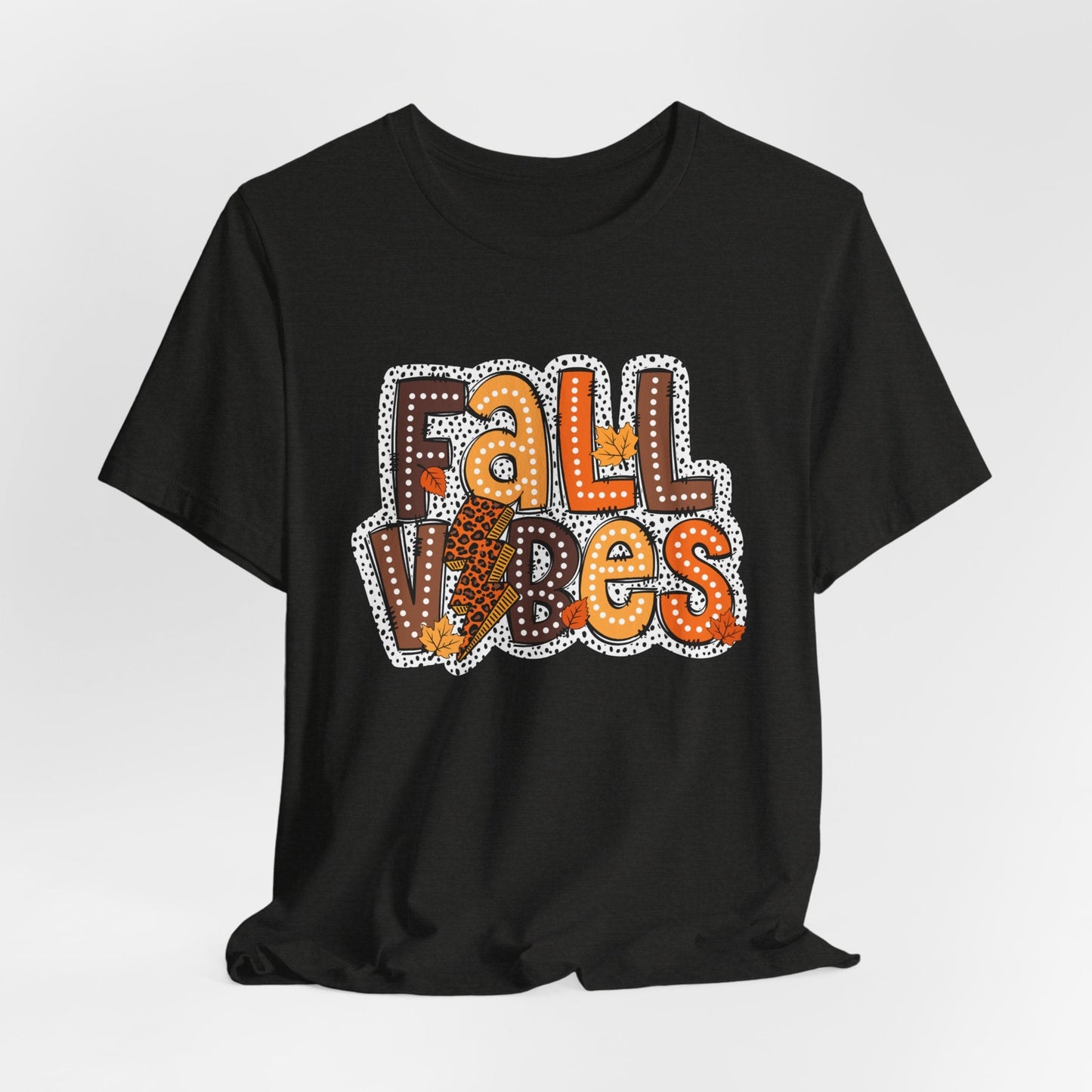 Fall Vibes Colorful Fall Adult Shirt