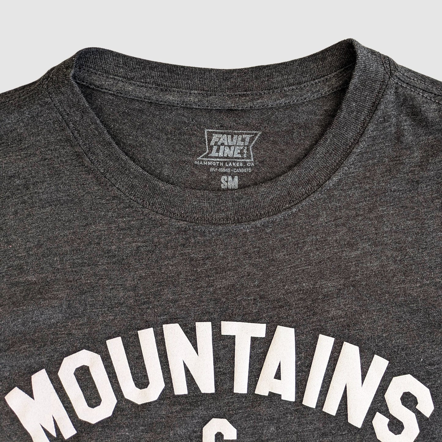 Women's Mountains & Beer Tee - Charcoal