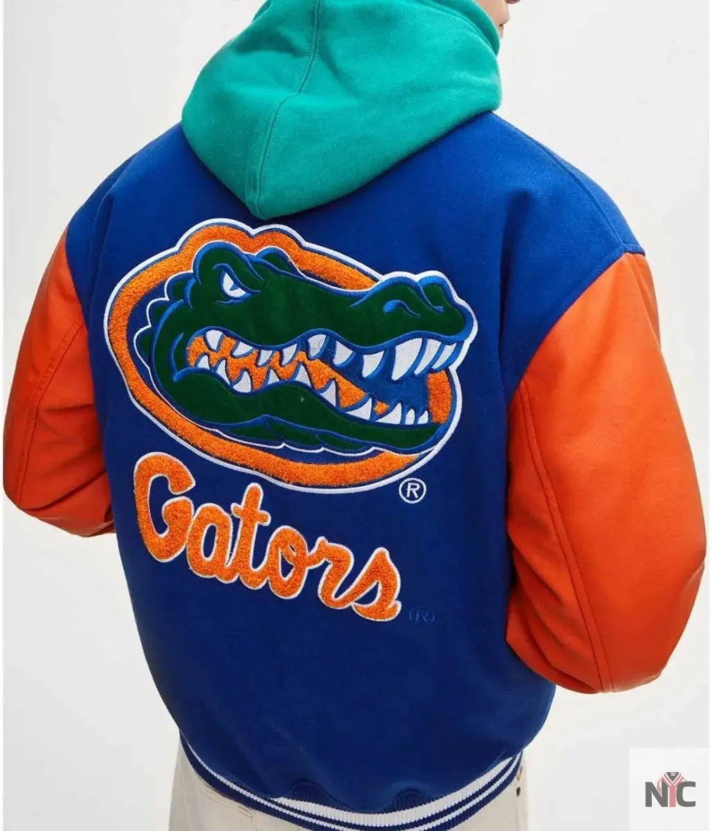Florida Gators Letterman Royal Jacket