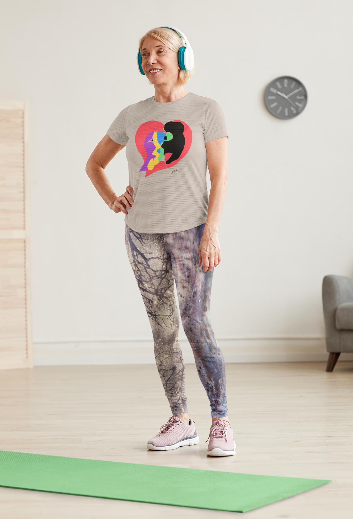 Forest Shadow Yoga Leggings