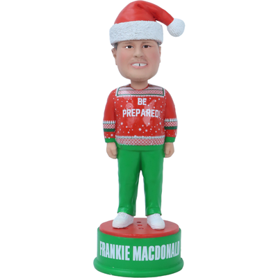 Frankie MacDonald Talking Christmas Bobblehead