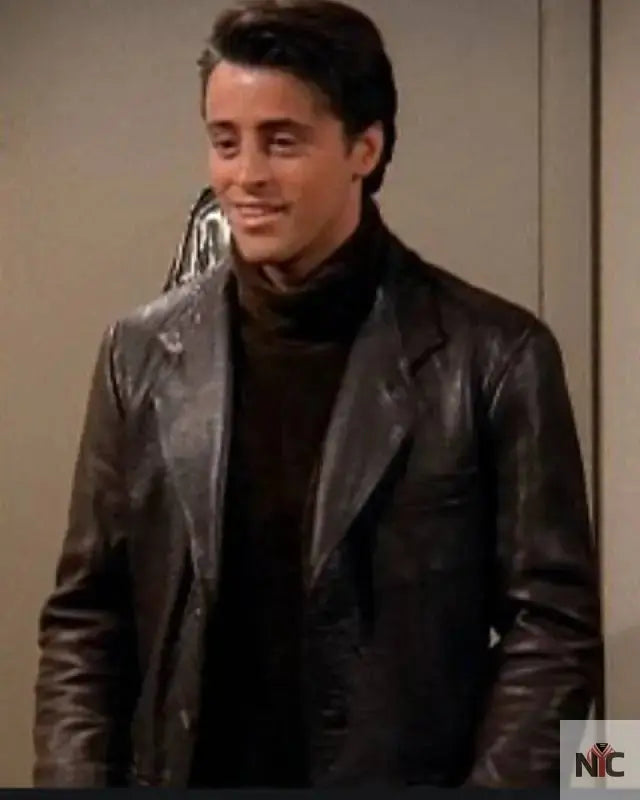 Friends Joey Tribbiani Matt LeBlanc Leather Jacket