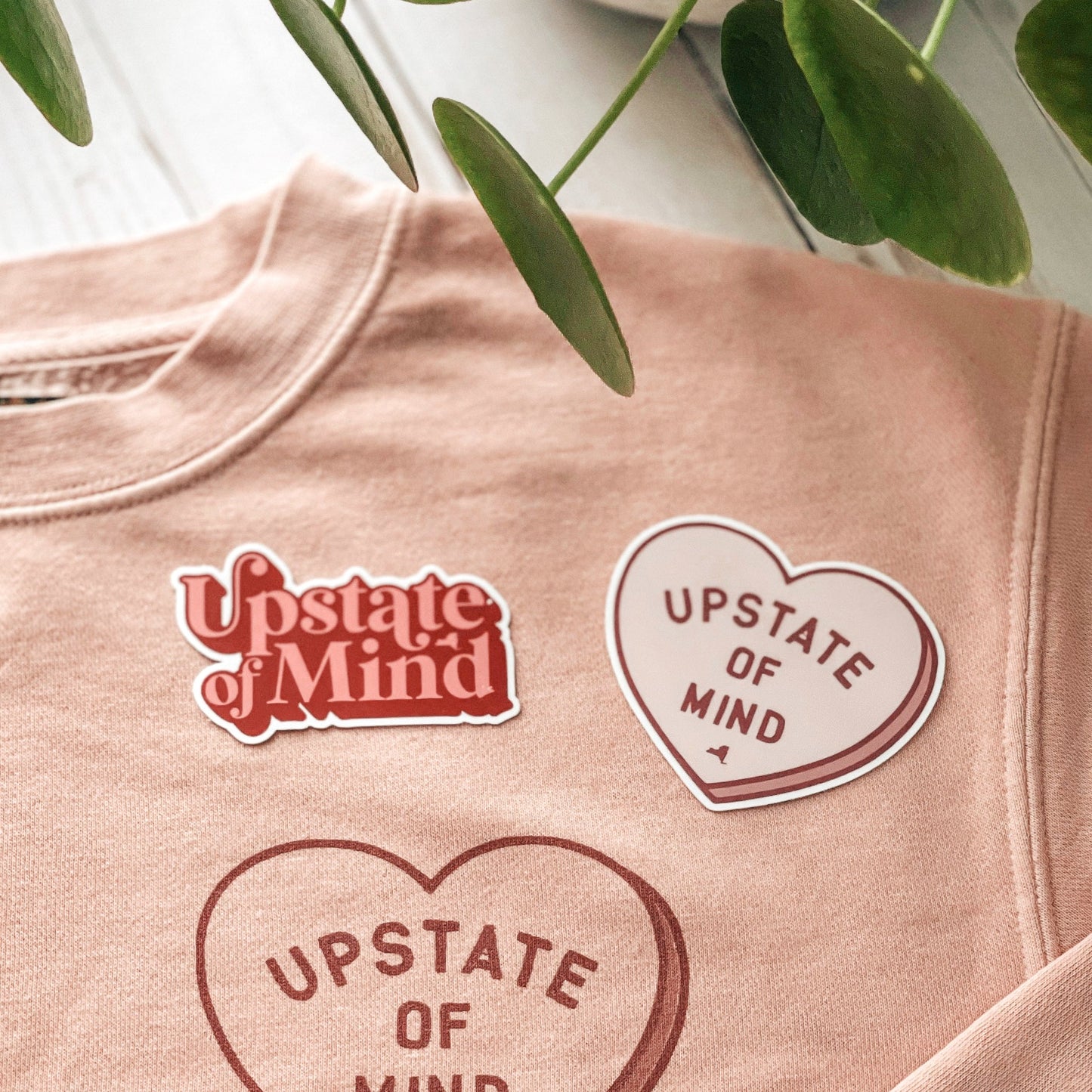 Upstate of Mind Love Sticker