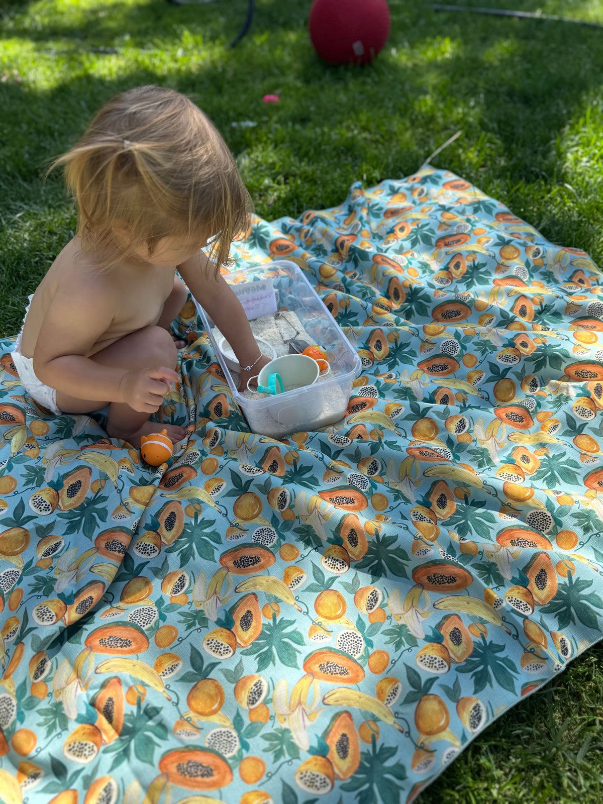 Malo Kai Pareo - Papaya Print