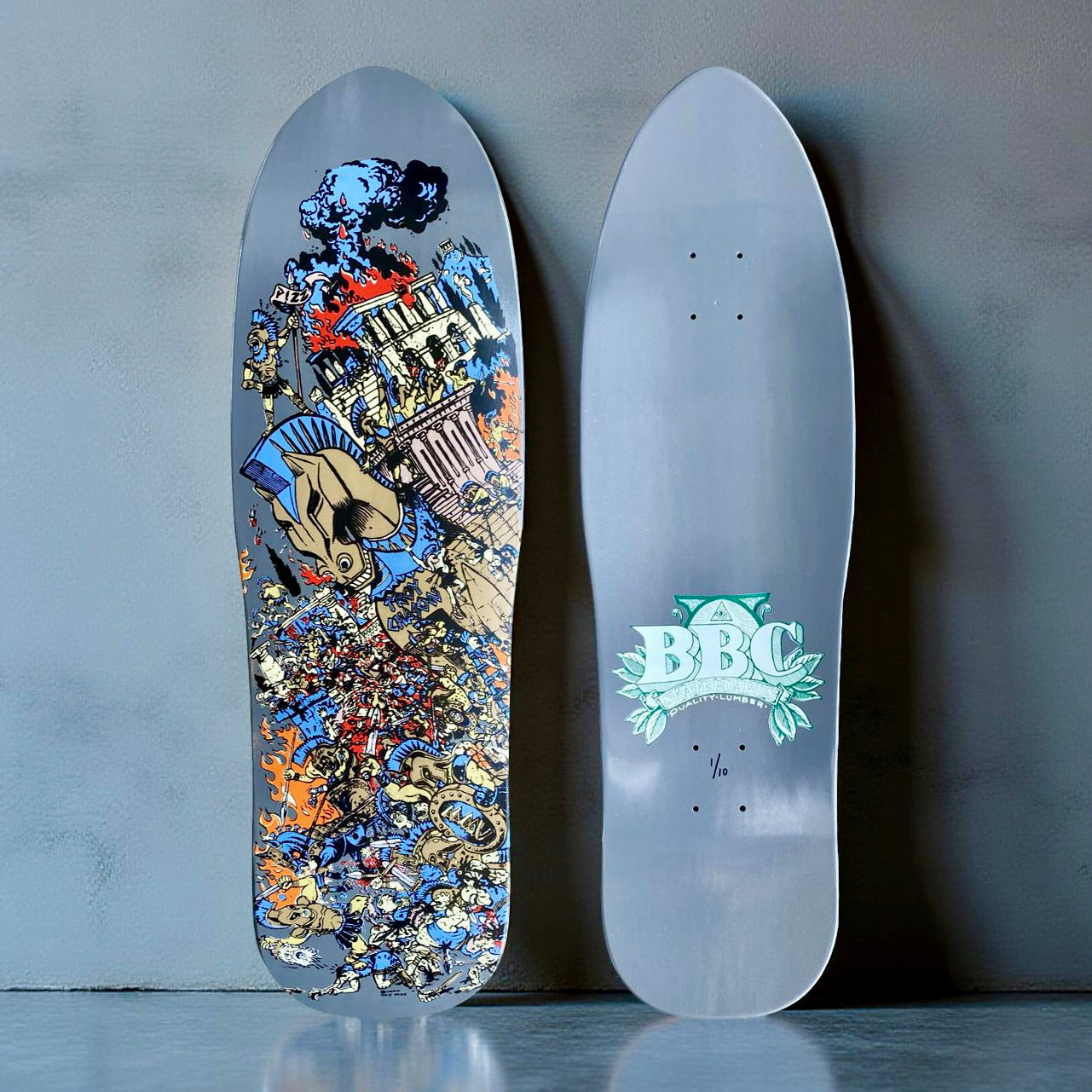 BBC Troy Chason ‘Horse of Troy’ 9.5”x32” HAND-PAINTED, LIMITED EDITION