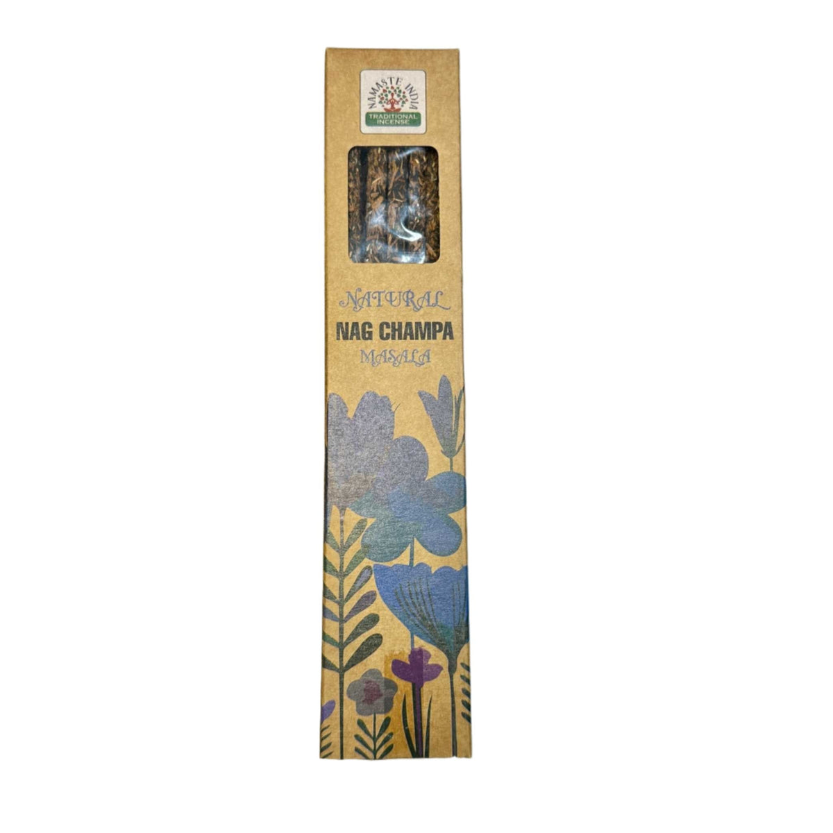 Natural Nag Champa - Masala Incense Stick - Namaste India