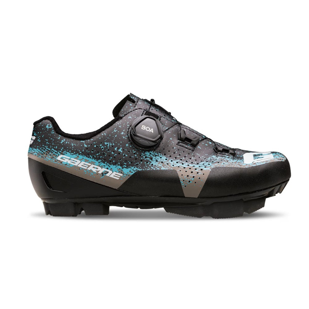 GAERNE G.LAMPO Women's MTB Shoes (Matt Black / Grey / Azure)