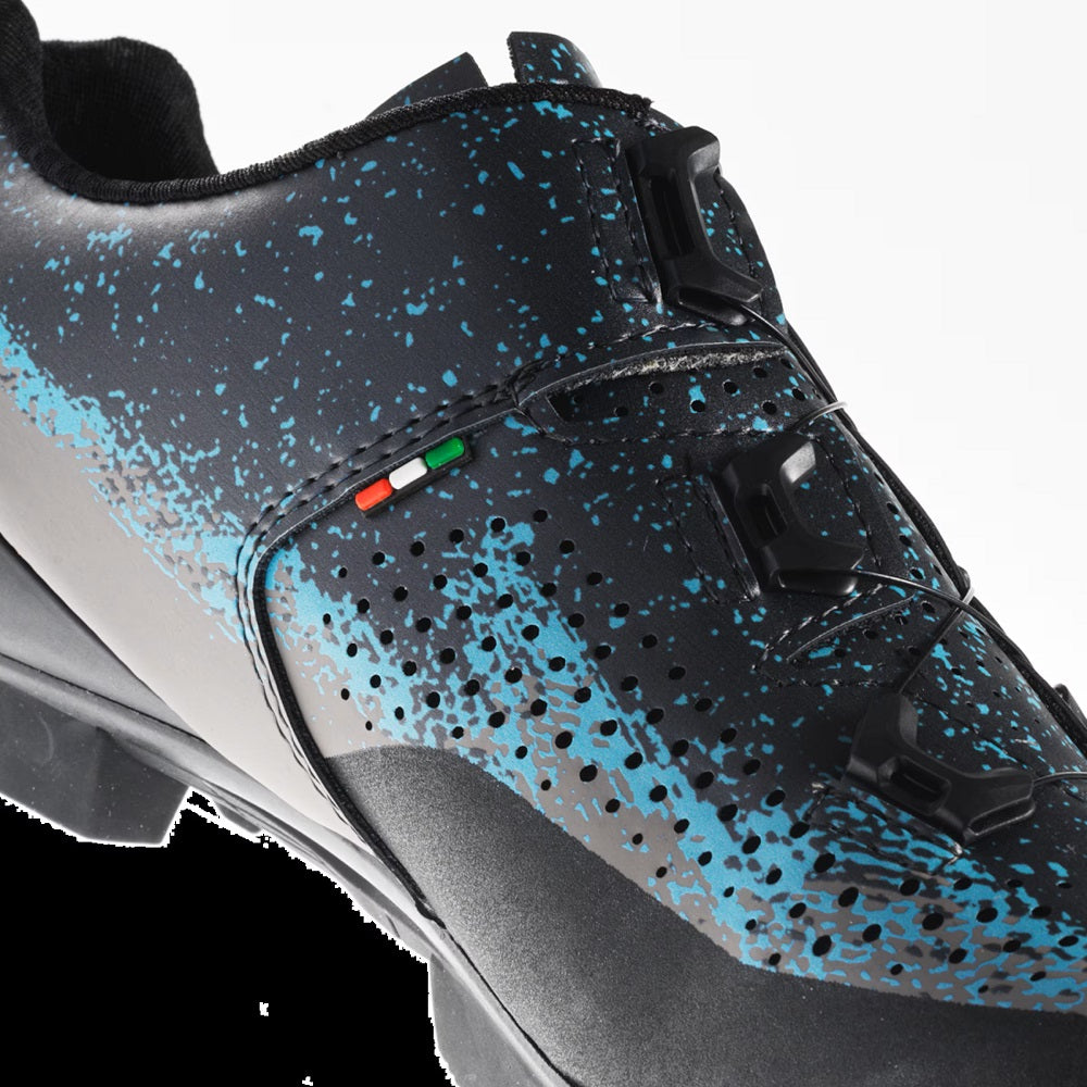 GAERNE G.LAMPO Women's MTB Shoes (Matt Black / Grey / Azure)