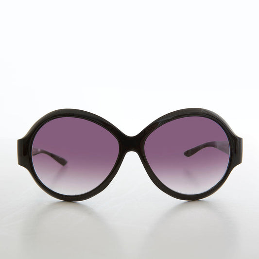 Oversized Round Retro Sunglasses - Gale
