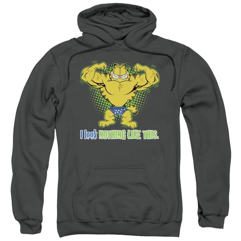 Garfield Nothing Like This Mens Hoodie Charcoal