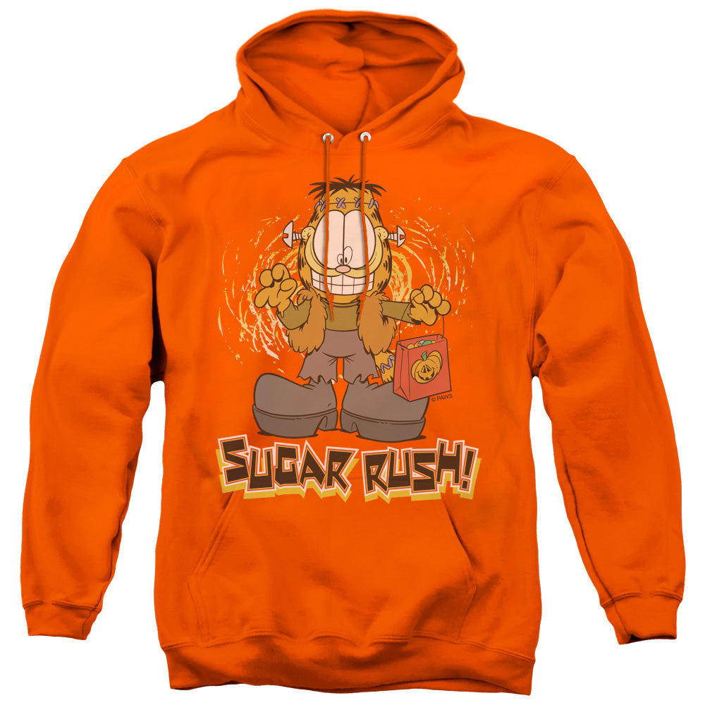Garfield Sugar Rush Mens Hoodie Orange