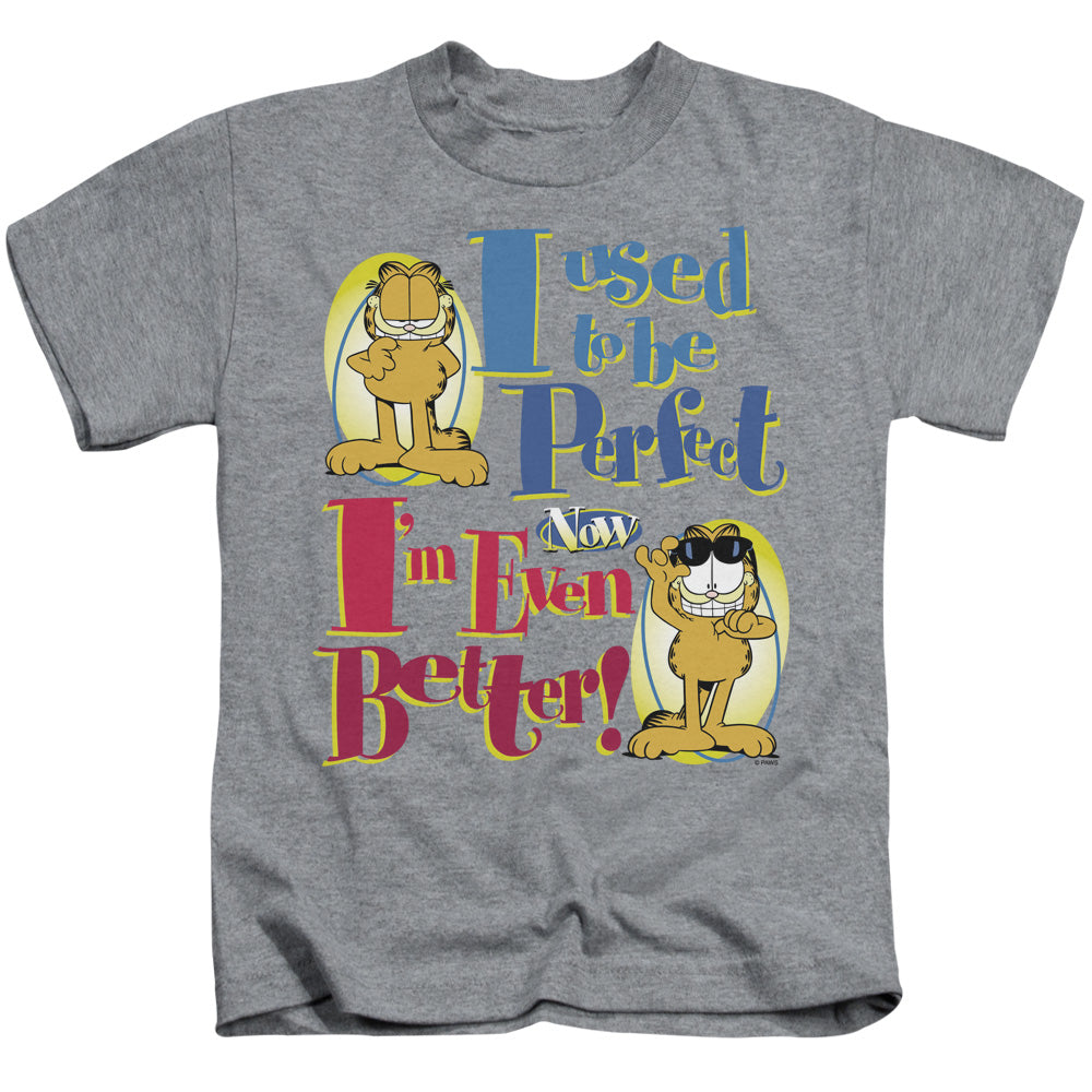 Garfield Even Better Juvenile Kids Youth T Shirt Athletic Heather