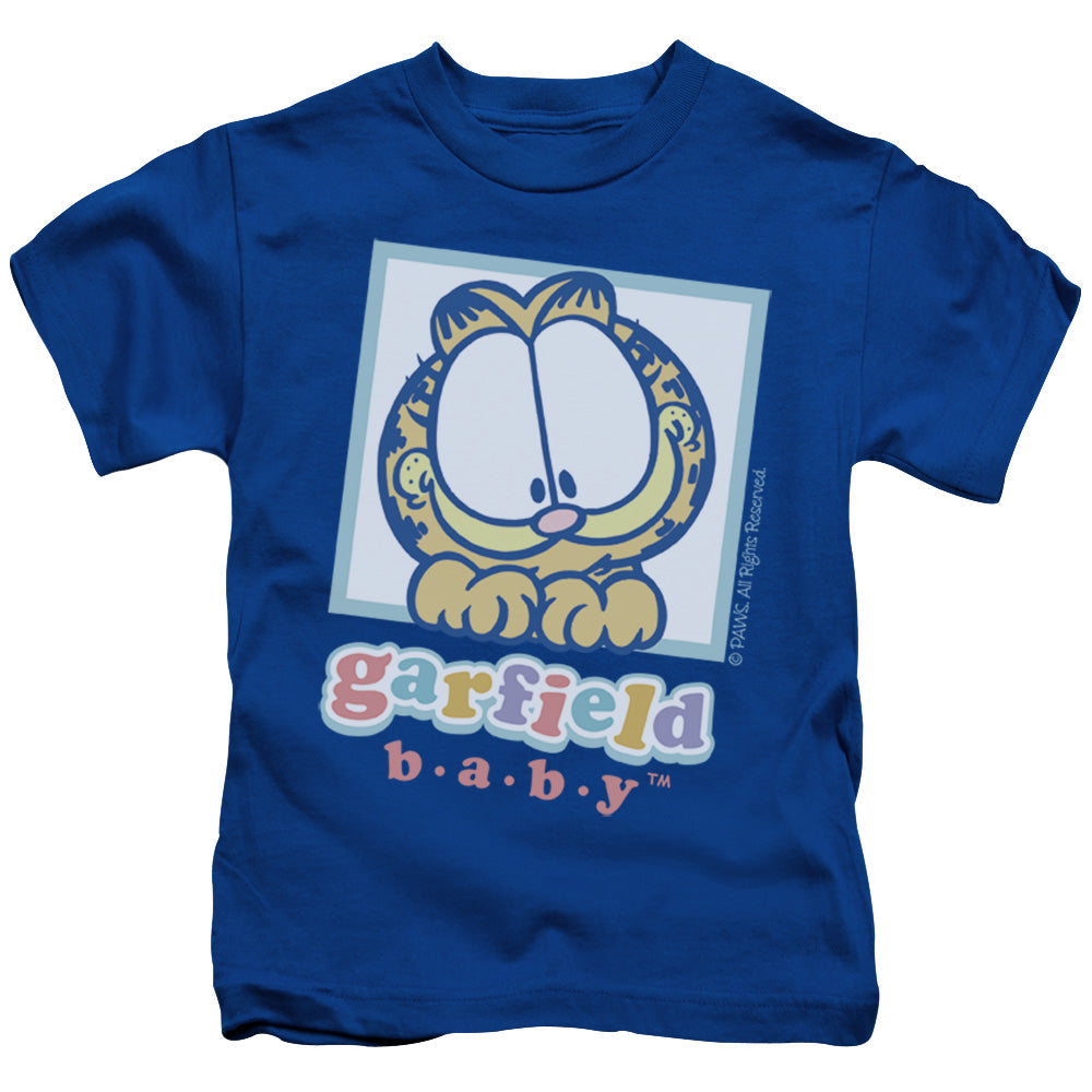 Garfield Baby Garfield Juvenile Kids Youth T Shirt Royal Blue