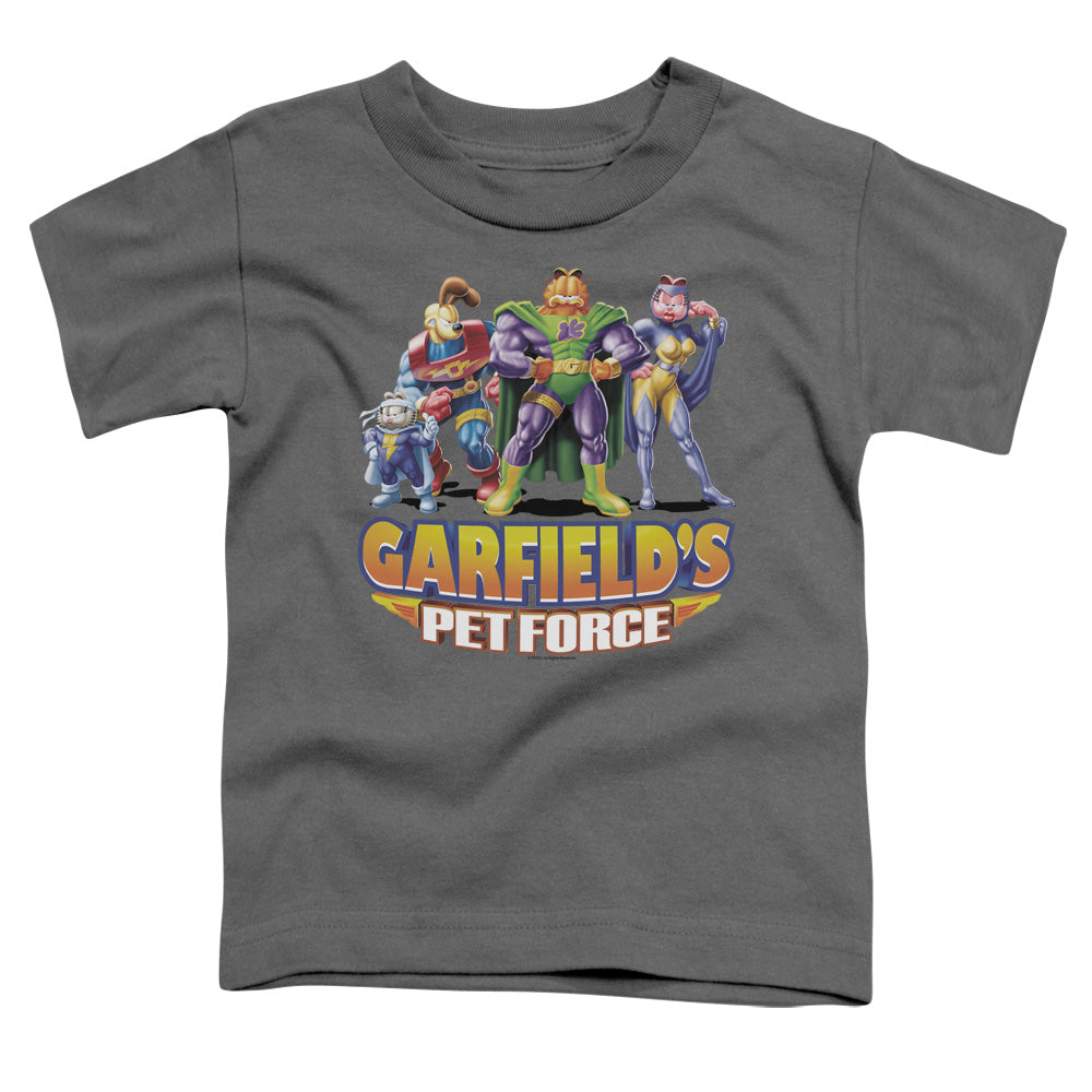 Garfield Beyond Toddler Kids Youth T Shirt Charcoal
