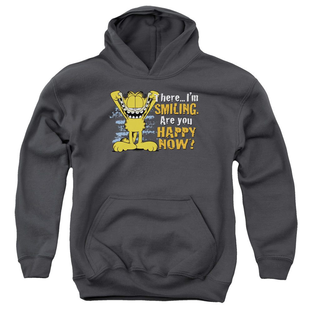 Garfield Iling Kids Youth Hoodie Charcoal