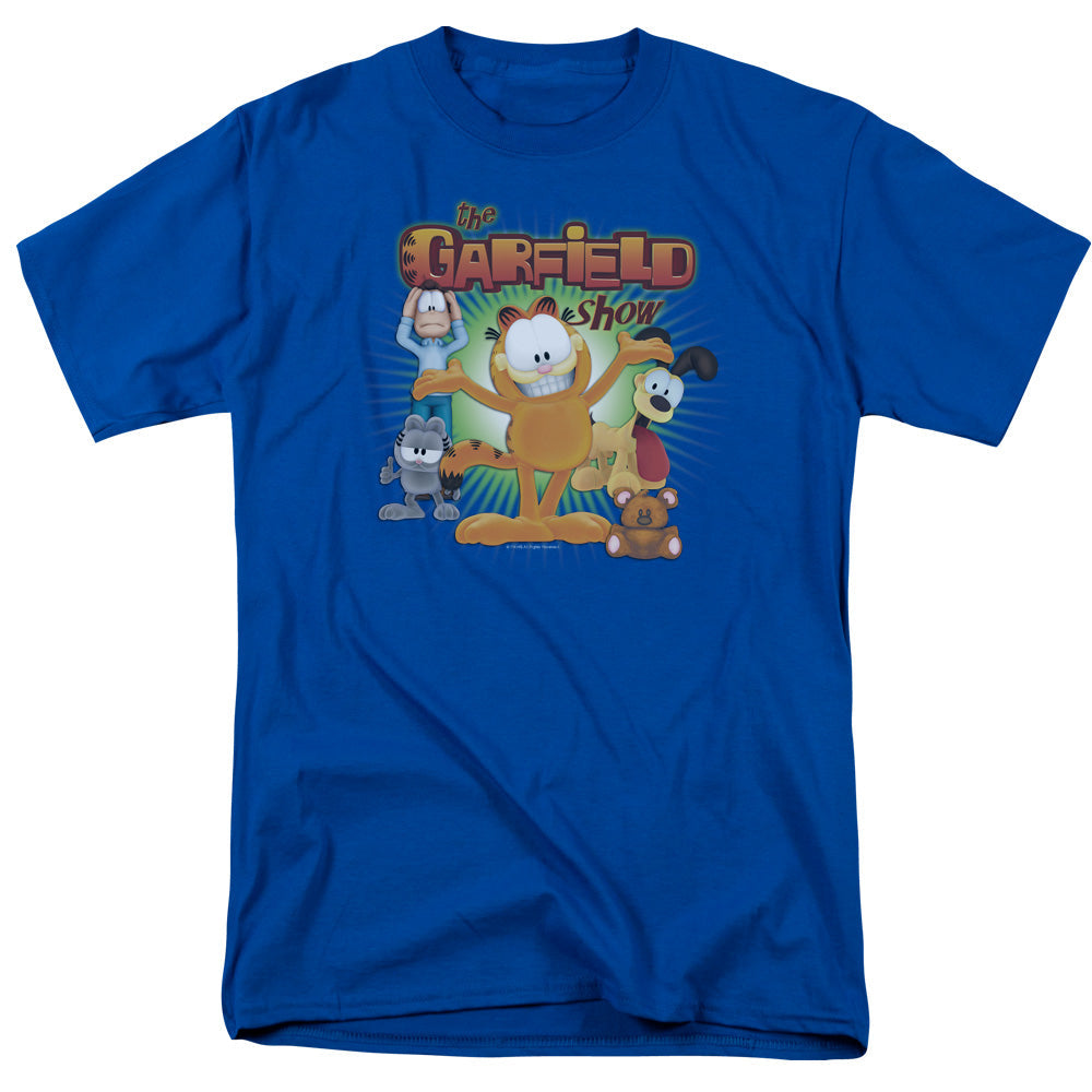 Garfield The Garfield Show Mens T Shirt Royal Officially Licensed