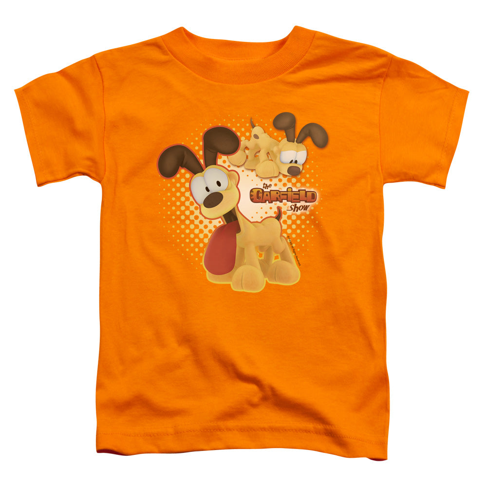 Garfield Odie Toddler Kids Youth T Shirt Orange