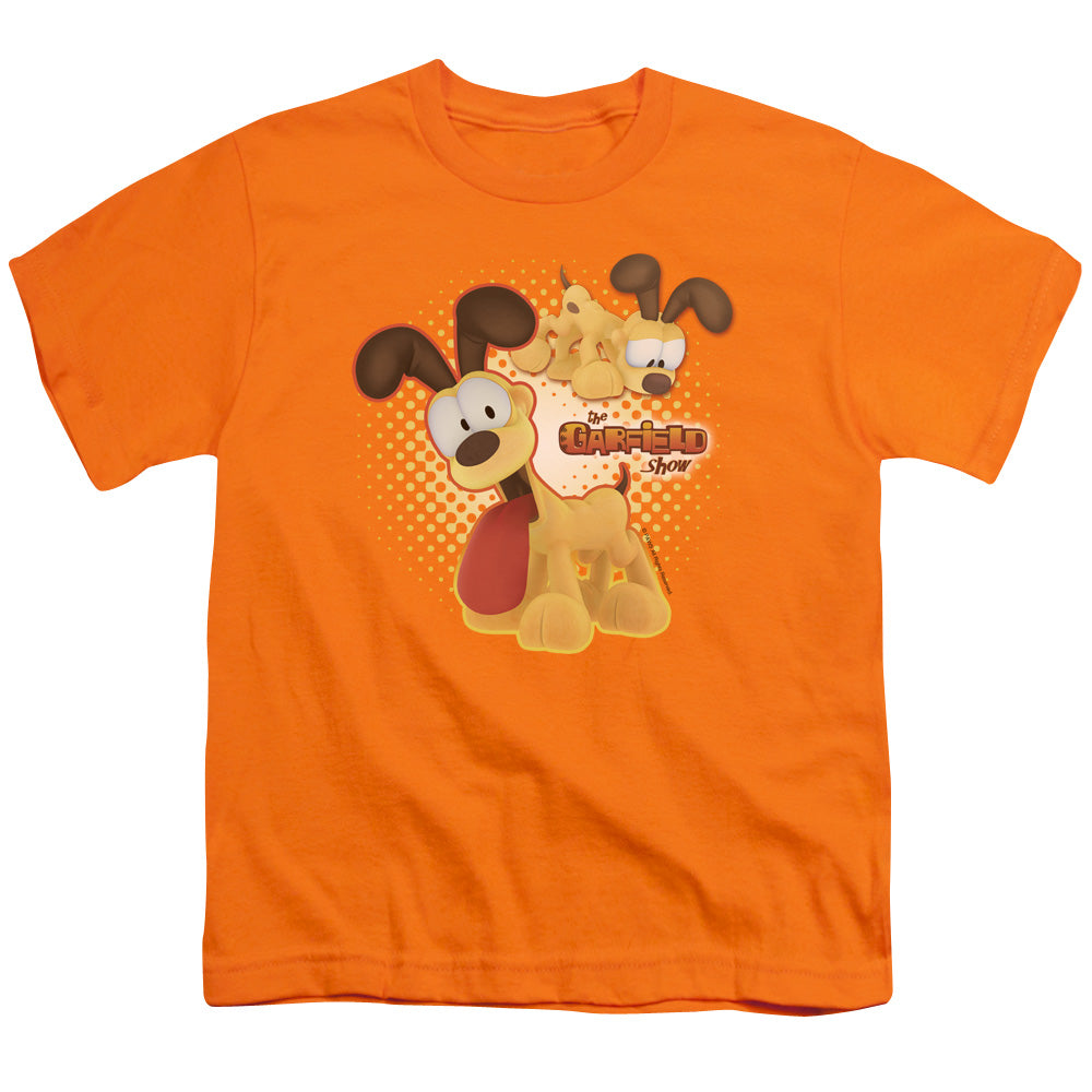 Garfield Odie Kids Youth T Shirt Orange