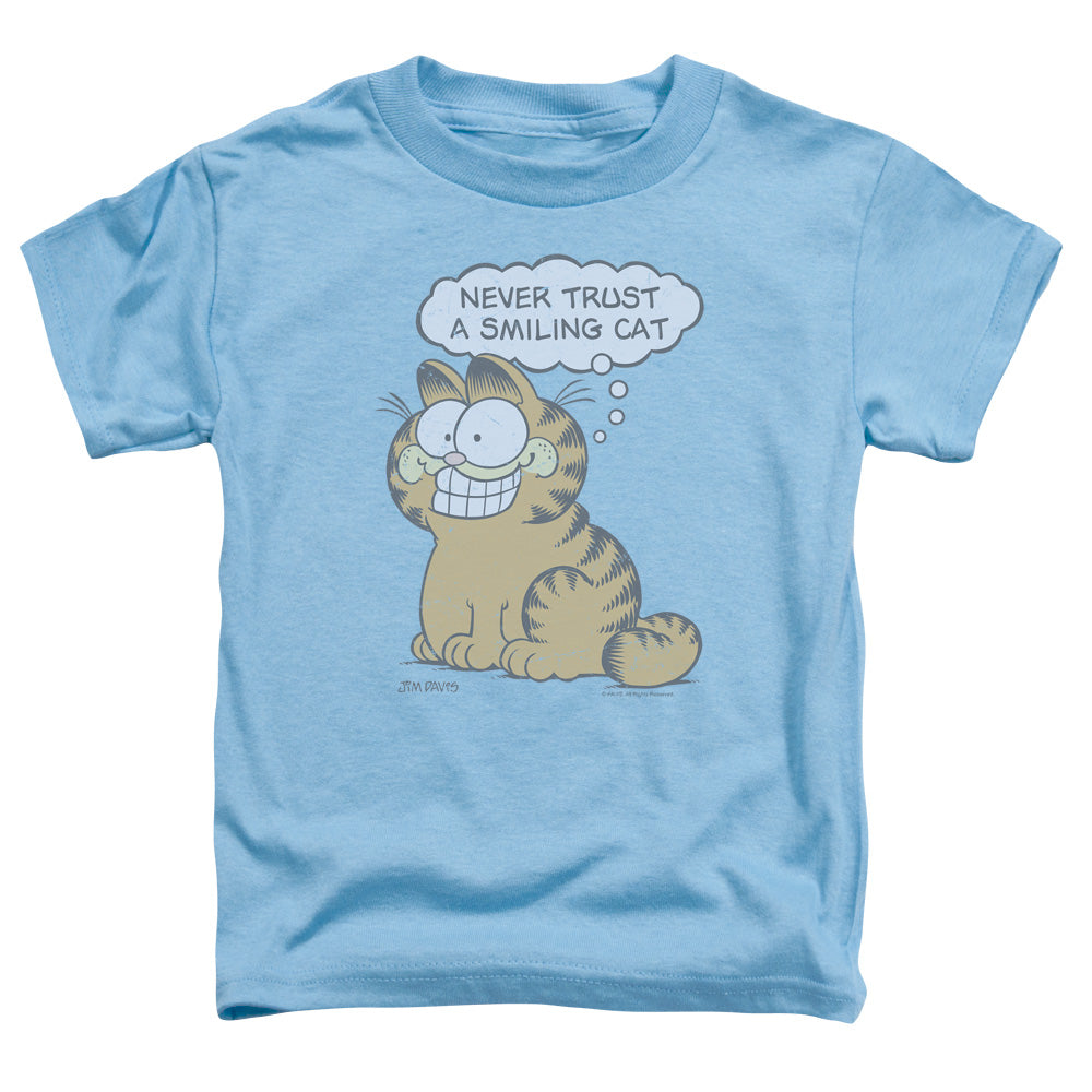 Garfield Iling Cat Toddler Kids Youth T Shirt Carolina Blue