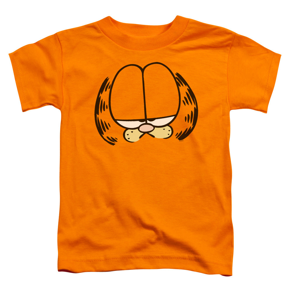Garfield Big Head Toddler Kids Youth T Shirt Orange