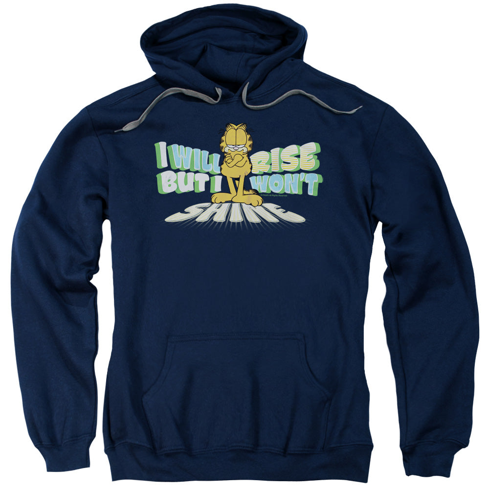 Garfield Rise Not Shine Mens Hoodie Navy