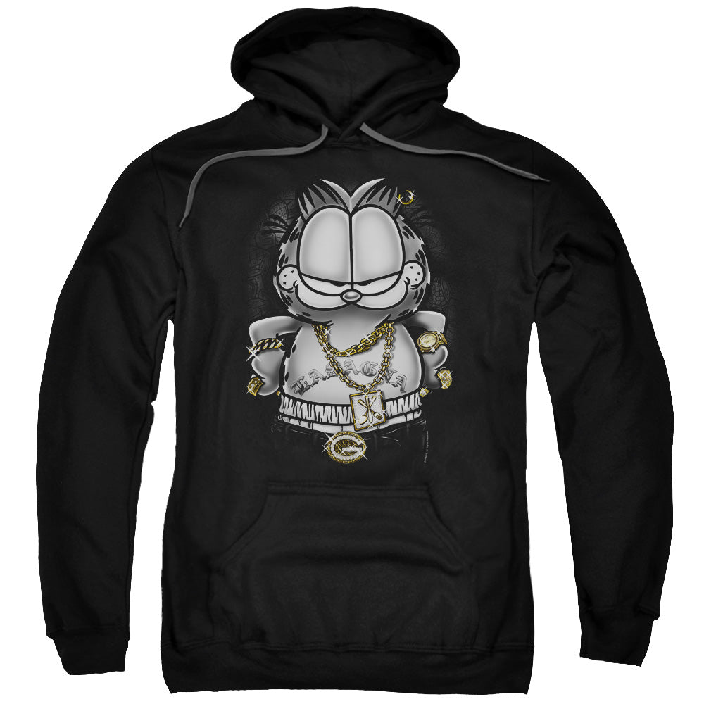 Garfield Lasagna For Life Mens Hoodie Black