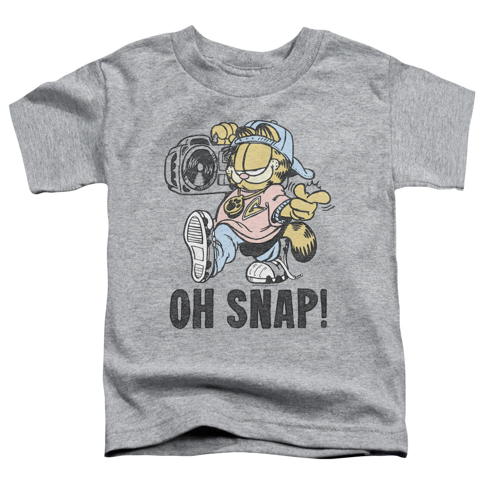 Garfield Oh Snap Toddler Kids Youth T Shirt Athletic Heather