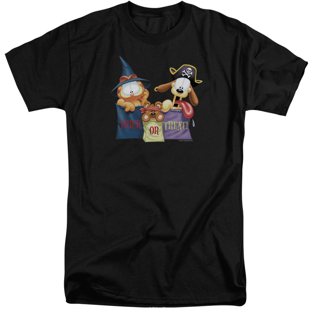 Garfield Grab Bags Mens Tall T Shirt Black Officially Licensed