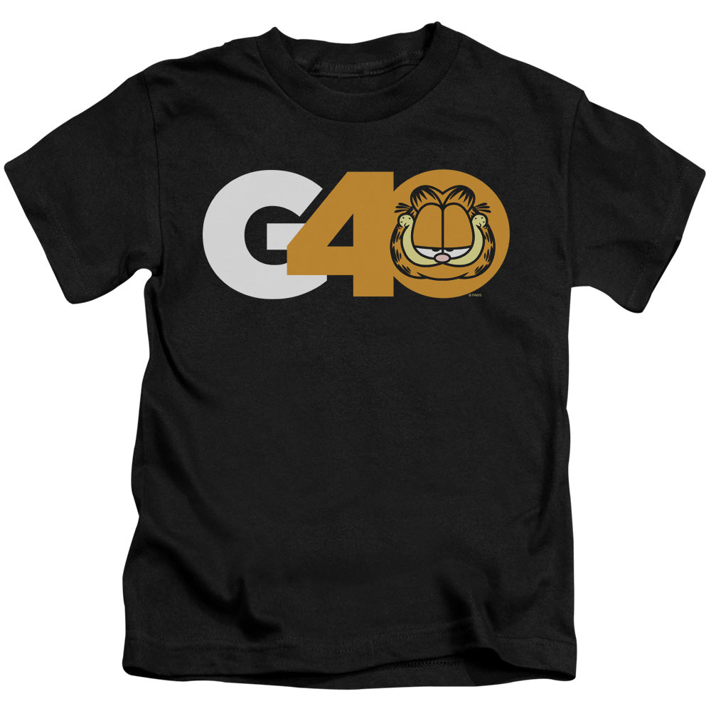 Garfield G40 Juvenile Kids Youth T Shirt Black