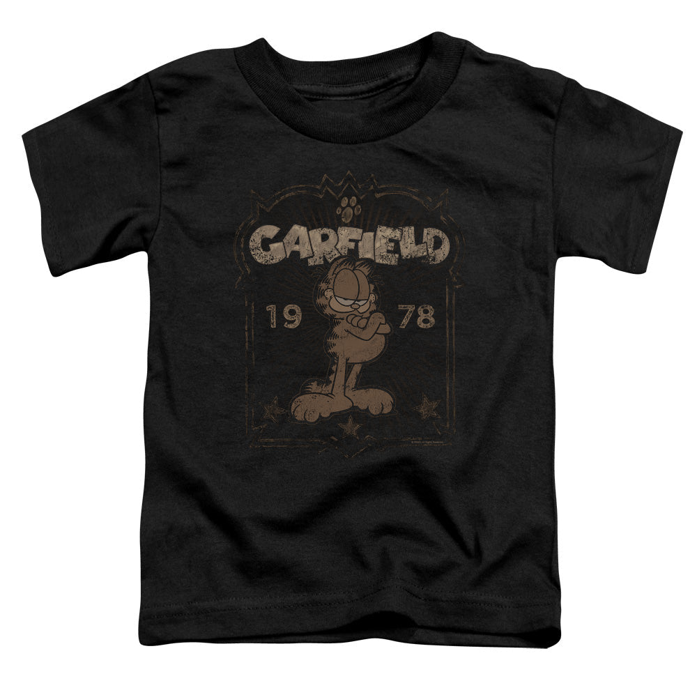 Garfield Est 1978 Toddler Kids Youth T Shirt Black