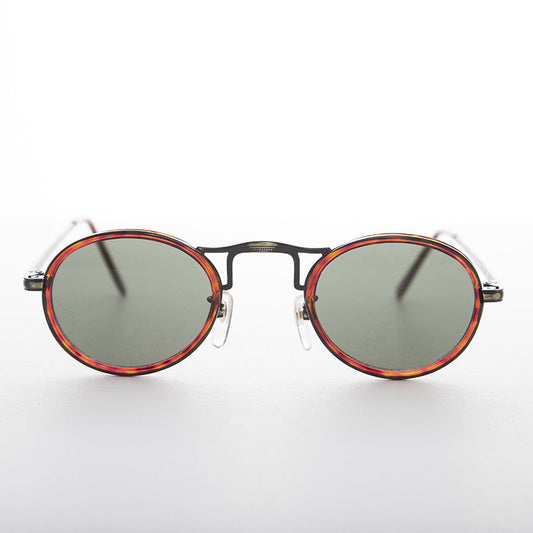 Oval Old Fashioned Aviator Sunglass Optical Quality - Gatsby