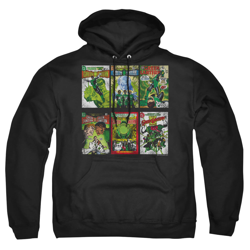 Green Lantern Gl Covers Mens Hoodie Black Officially Licensed