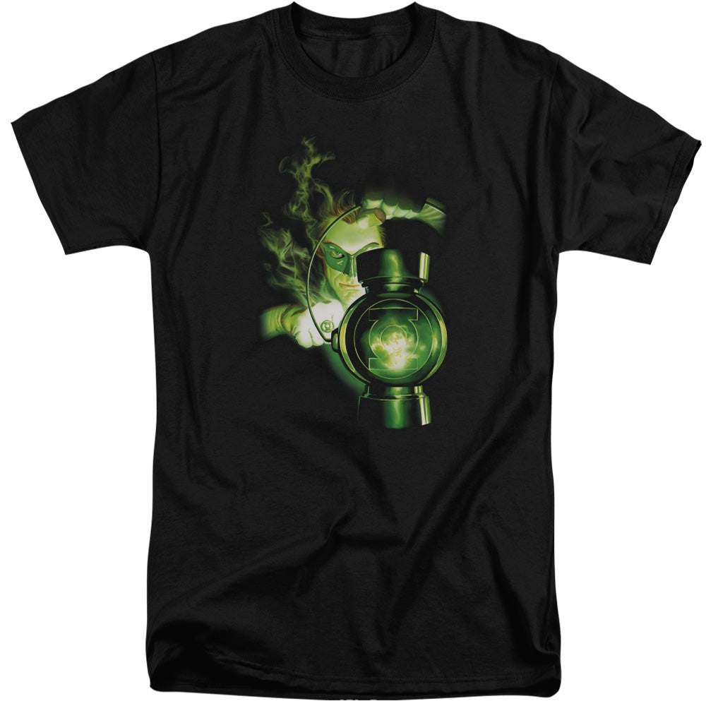 Green Lantern Lantern Light Mens Tall T Shirt Black Officially Licensed