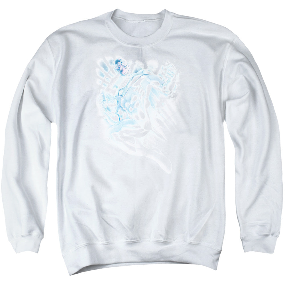 Green Lantern White Lantern Sinestro Mens Crewneck Sweatshirt White