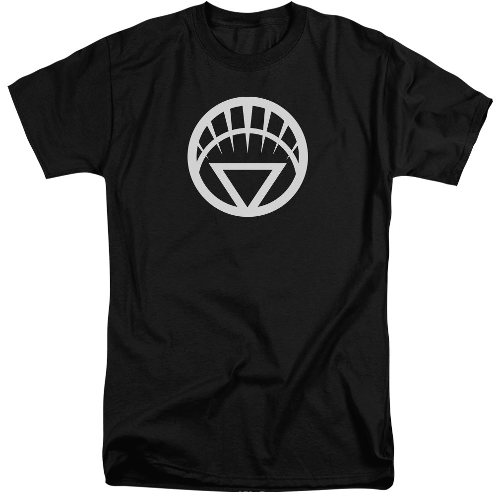 Green Lantern White Emblem Mens Tall T Shirt Black Officially Licensed