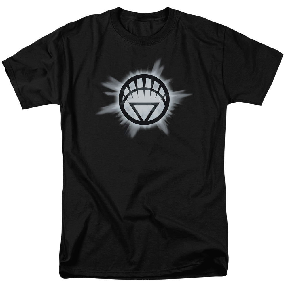 Green Lantern White Glow Mens T Shirt Black Officially Licensed
