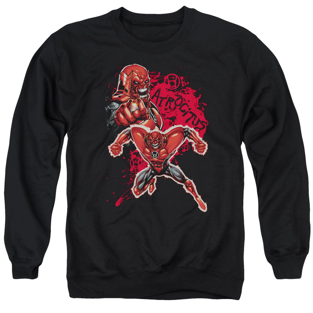 Green Lantern Atrocitus Mens Crewneck Sweatshirt Black Officially Licensed