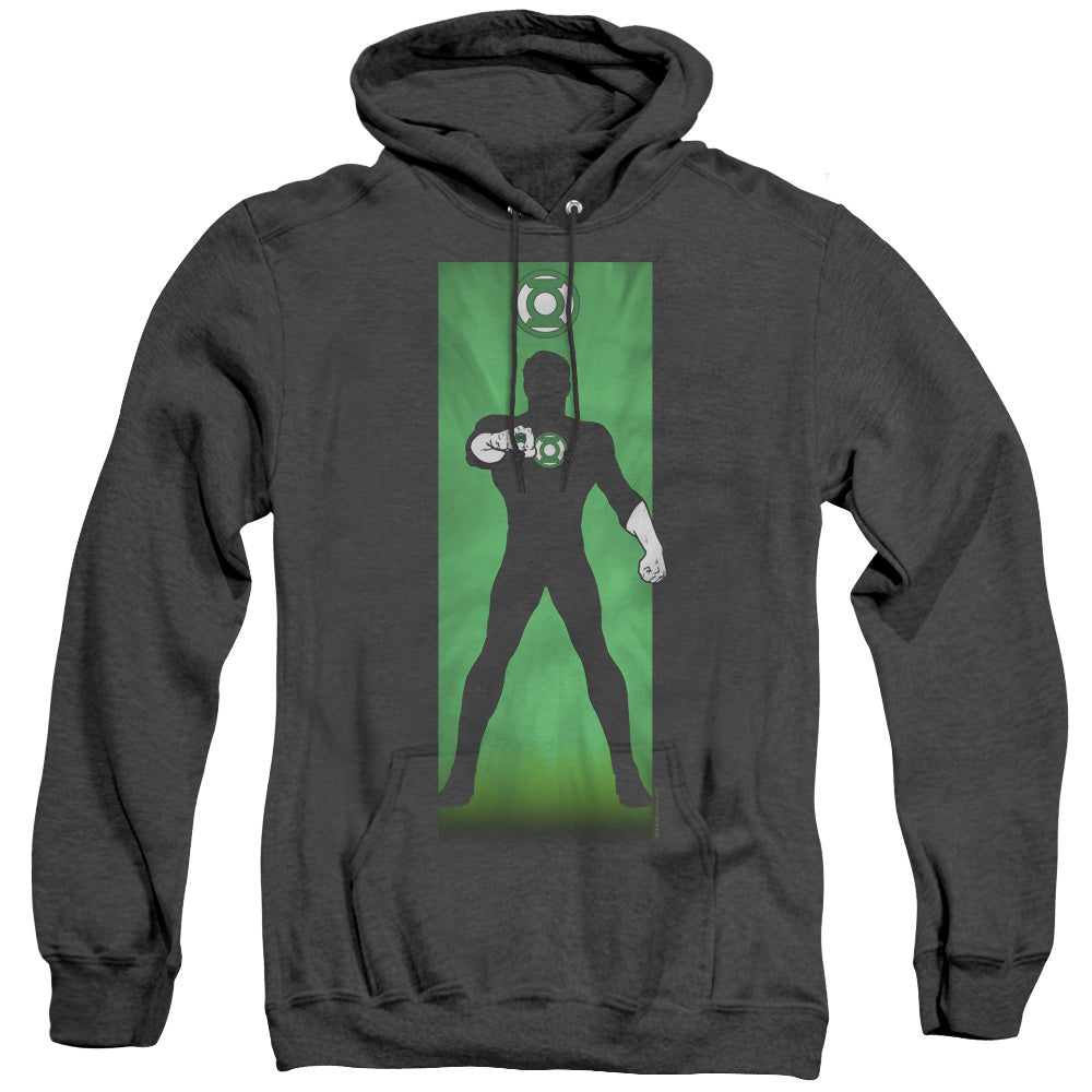 Dc Green Lantern Block Mens Heather Hoodie Black Officially Licensed