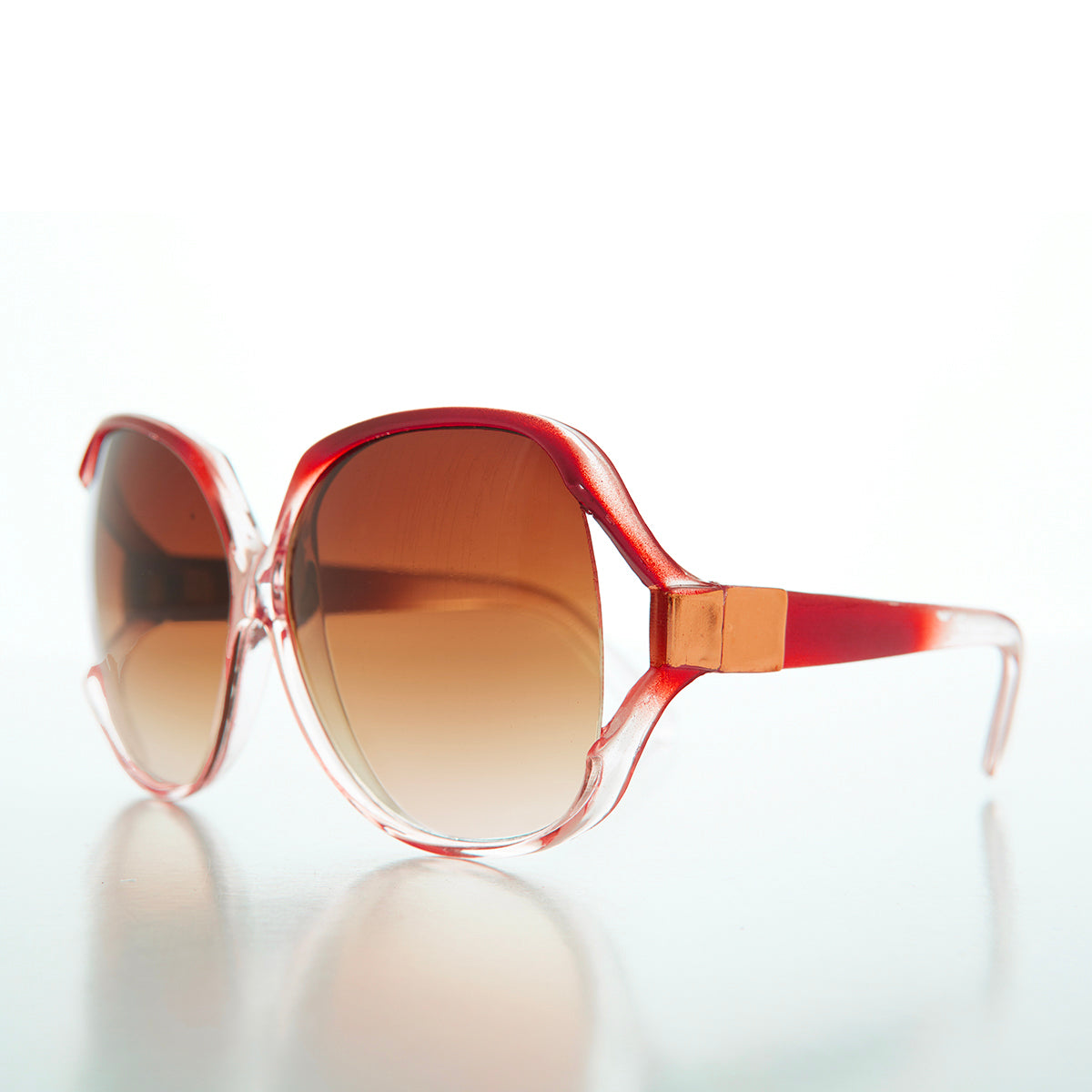 Oversized 80s Women's Sunglass - Gloria