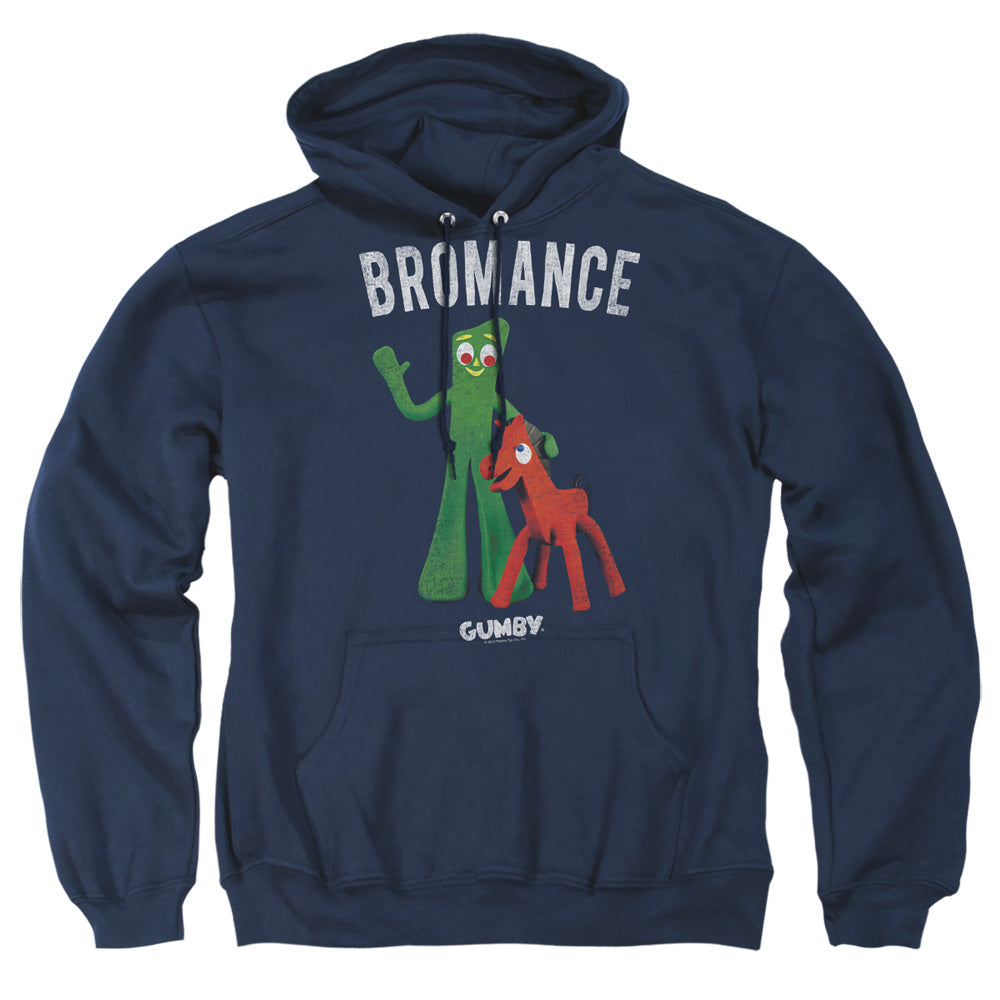 Gumby Bromance Mens Hoodie Navy
