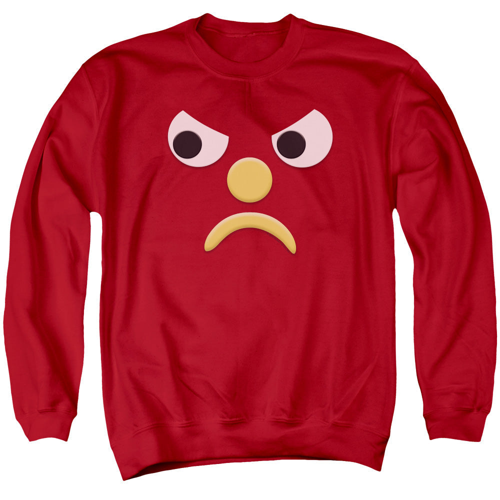 Gumby Blockhead G Mens Crewneck Sweatshirt Red