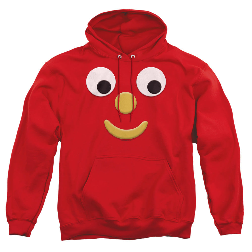 Gumby Blockhead J Mens Hoodie Red
