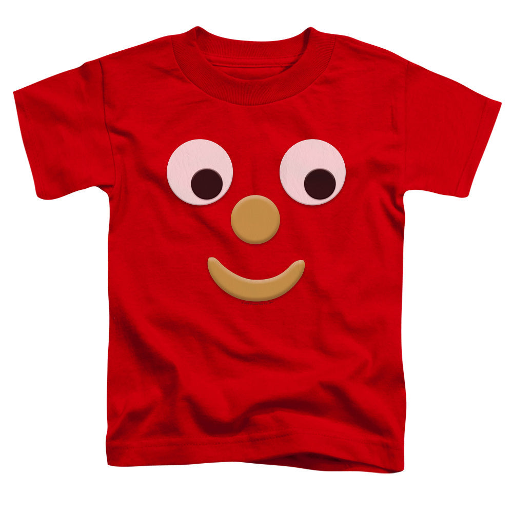Gumby Blockhead J Toddler Kids Youth T Shirt Red