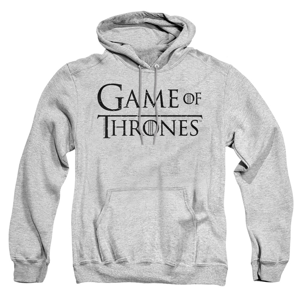 Game Of Thrones Logo 1 Mens Hoodie Athletic Heather Officially Licensed