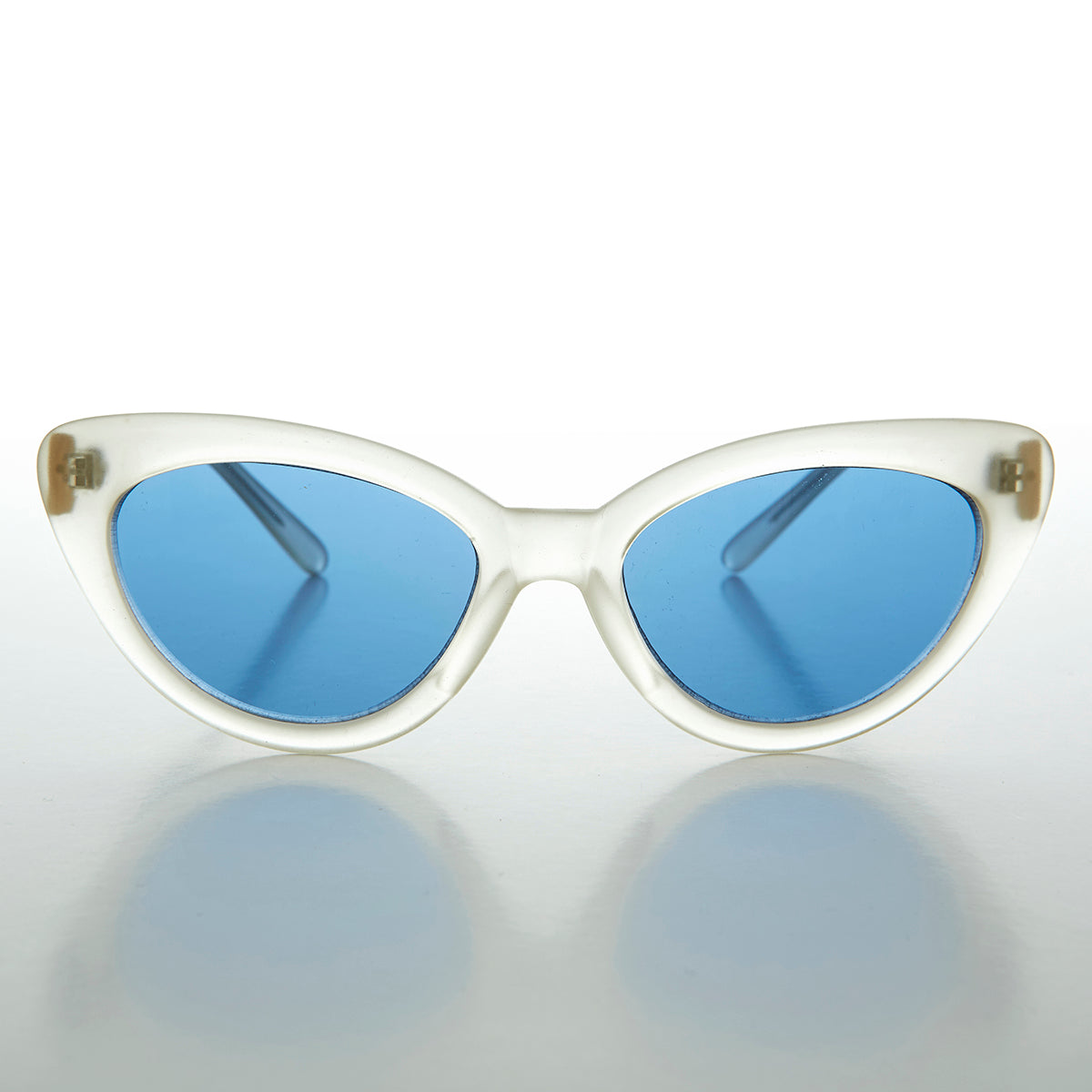 Clear Frame Cat Eye Vintage Sunglasses - Greta