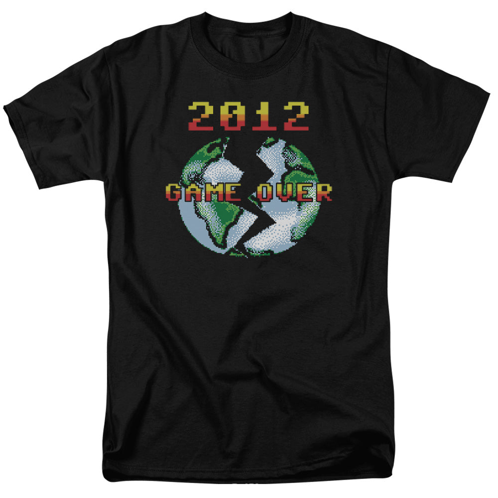 Game Over Mens T Shirt Black Officially Licensed