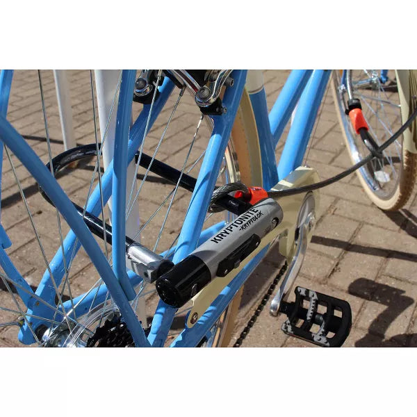 Kryptonite KryptoLok U-Lock 4 x 9" Black with Cable